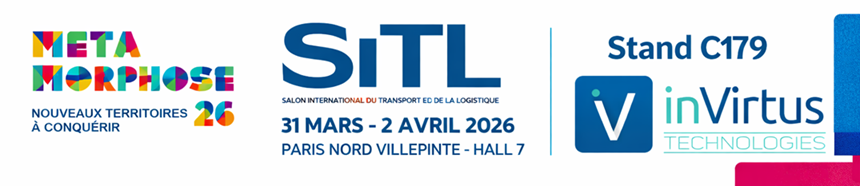 Rejoignez inVirtus au stand C179 du SITL du 31 mars au 2 avril 2026
