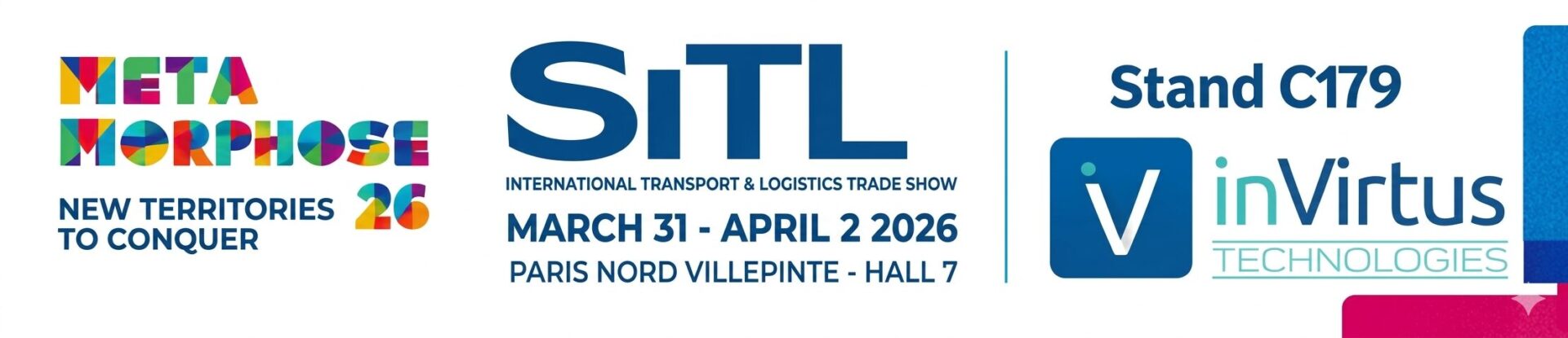 Meet us at our booth C179 of SITL